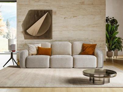 Divano lineare con sedute allungabili Susa di Le Comfort