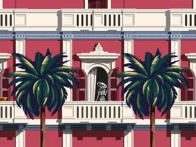 Carta da parati Boulevard di Inkiostro Bianco