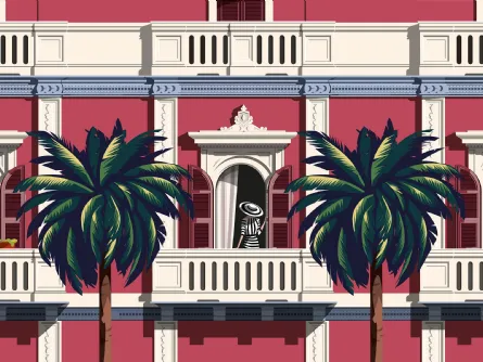 Carta da parati Boulevard di Inkiostro Bianco