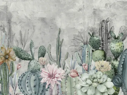 Carta da parati Cereus di Inkiostro Bianco