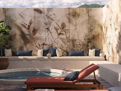 Carta da parati Countryside di Inkiostro Bianco