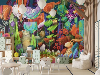 Carta da parati Fantasy Tale di Inkiostro Bianco