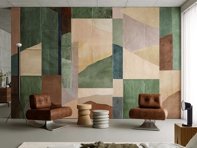 Carta da parati Japonisme Inkiostro Bianco