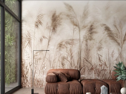 Carta da parati Ronda di Inkiostro Bianco