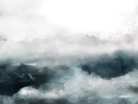 Carta da parati Tempesta di Inkiostro Bianco