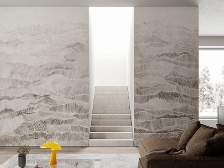 Carta da parati Yama di Inkiostro Bianco