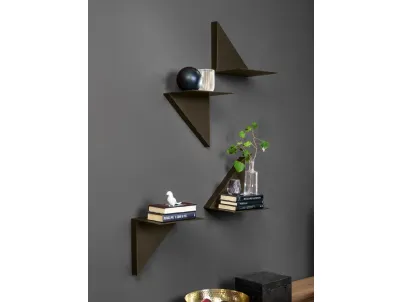 Mensola di design in metallo Vela di Tonin Casa