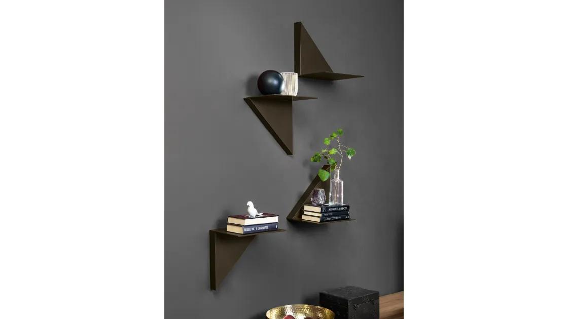 Mensola di design in metallo Vela di Tonin Casa