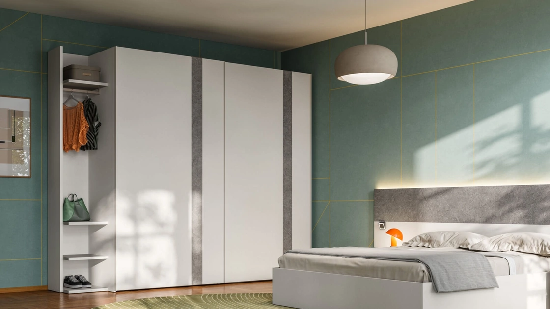 Armadio con anta scorrevole Terna 47 di Orme