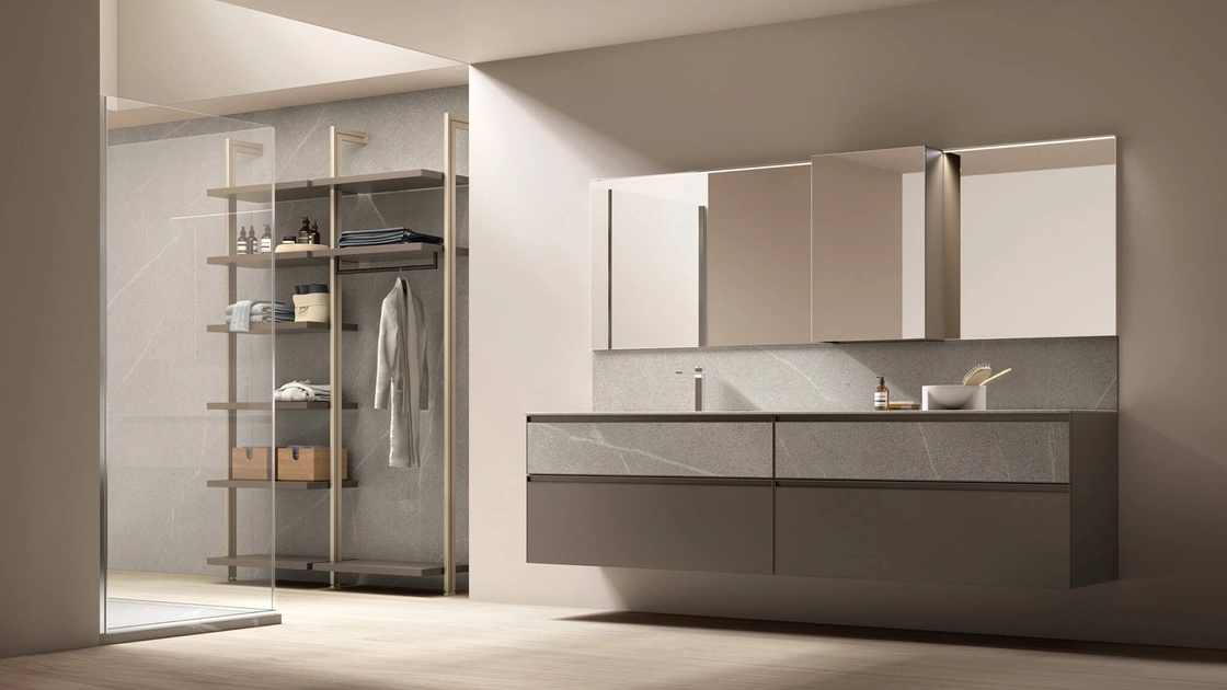 Mobile da Bagno sospeso Shape 19 di Arcom