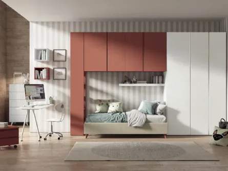 Cameretta a ponte Golf C150 in melaminico di Colombini Casa