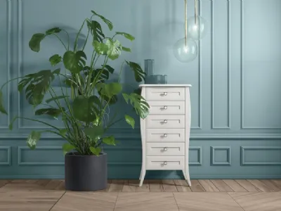 Cassettiera Arcadia Shabby Chic di Colombini Casa