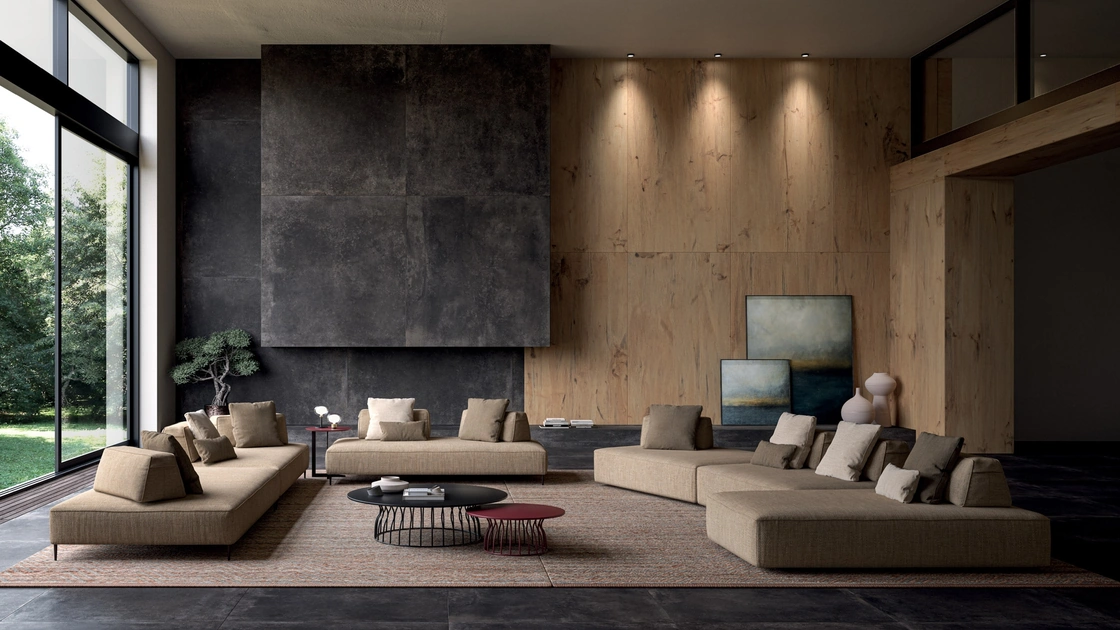 Salotto Bello in tessuto di Biba Salotti