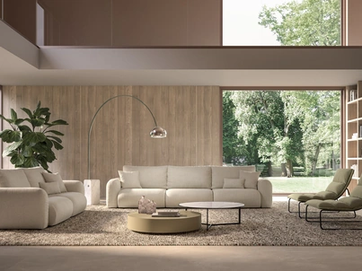 Divano lineare Flow di Biba Salotti