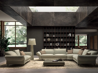 Salotto angolare Wind di Biba Salotti