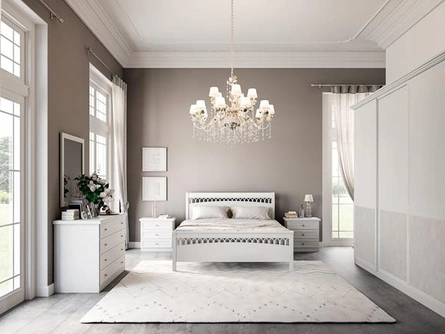 Letto con testiera Medea di Villanova