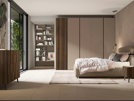 Letto con testiera Narciso di Colombini Casa