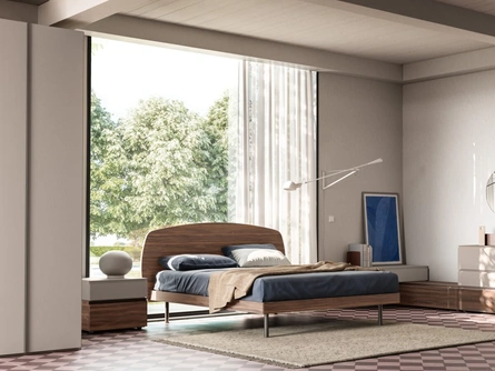 Letto con testiera Park Night 22 di Orme