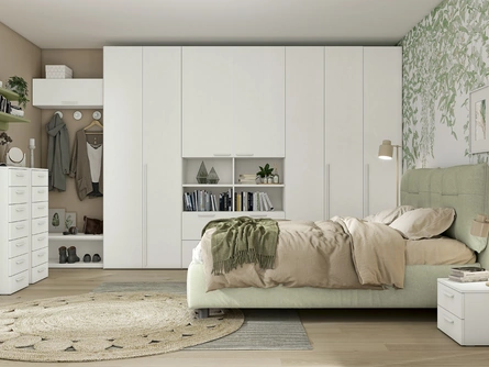 Letto imbottito Volo Kiss di Colombini Casa