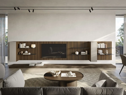 Parete Attrezzata Night & Day L02NS di Colombini Casa