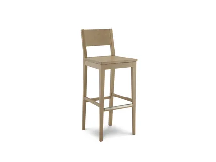 Sgabello in legno 2104L di Intermobili Bassano