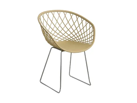 Sedia Sidera Cromo di Intermobili Bassano