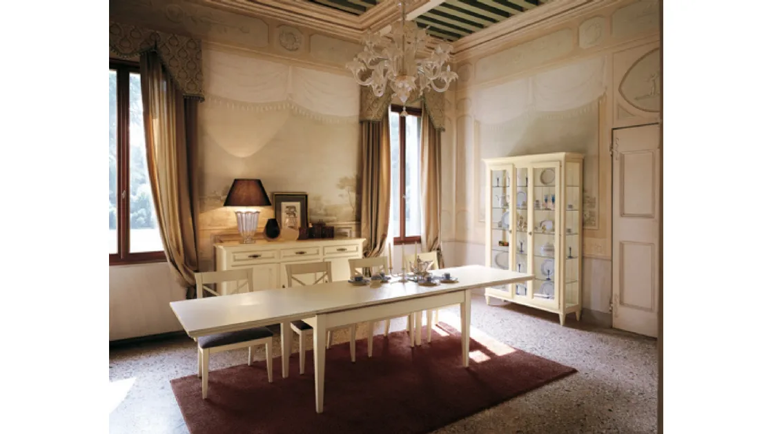 Tavolo classico allungabile in legno Amedeo di Tonin Casa