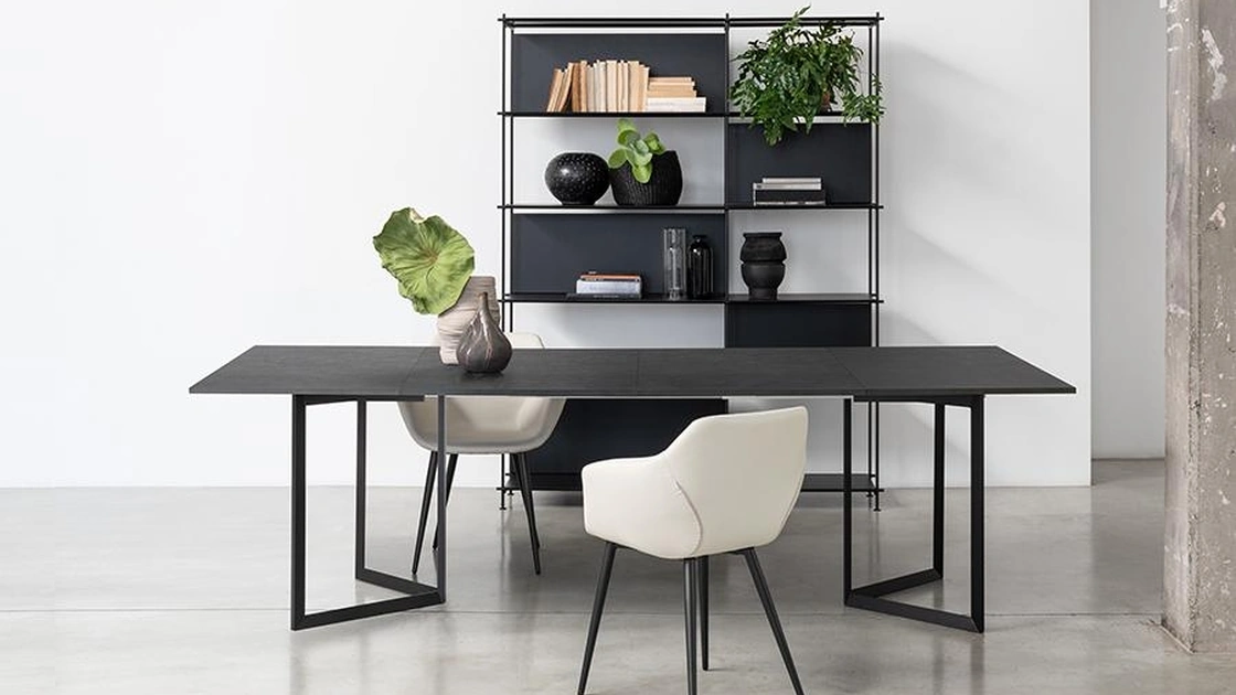 Tavolo quadrato Lupin XL di Pezzani