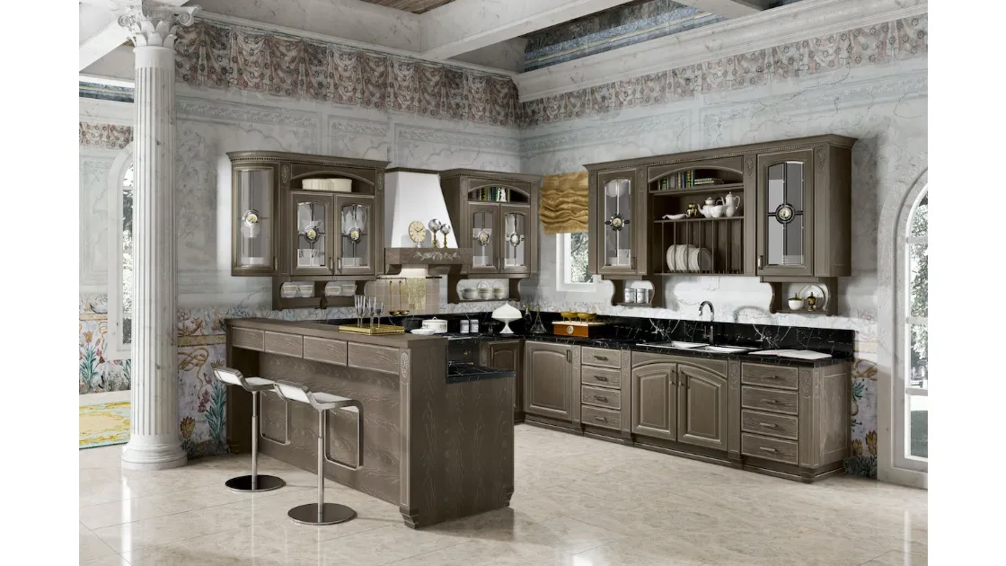 Cucina Classica Gold Elite 03 di Home Cucine