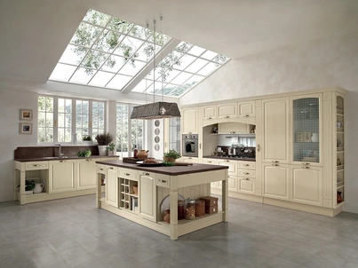 Cucina Classica con isola Mida 03 di Colombini Kitchen