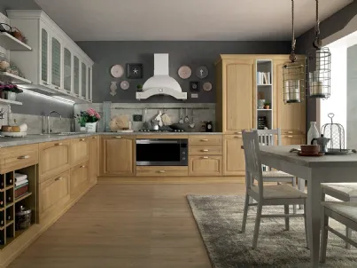 Cucina Classica angolare Mida 07 di Colombini Kitchen
