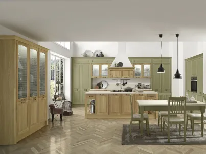 Cucina Classica con isola Mida 08 di Colombini Kitchen