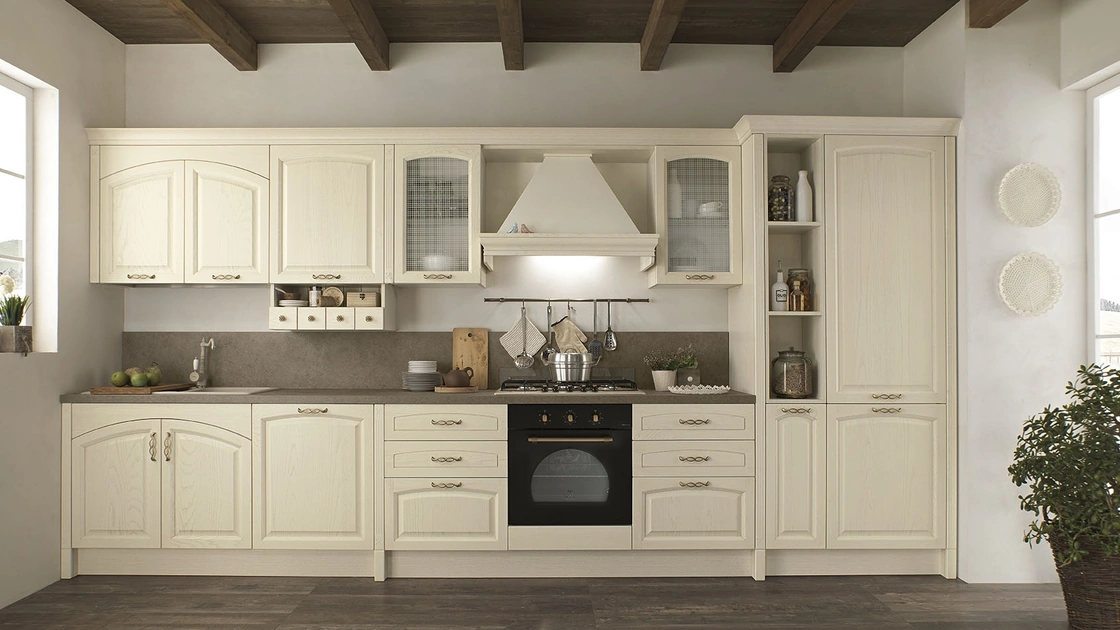 Cucina Classica lineare Mida 09 di Colombini Casa Artec