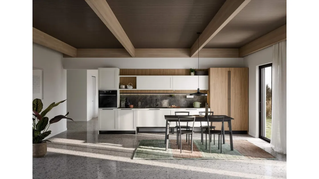 Cucina Moderna lineare Clio Composizione 05 di Prima Cucine