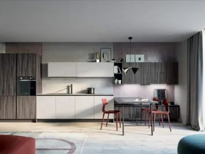 Cucina Moderna Domino Composizione 03 di Prima Cucine