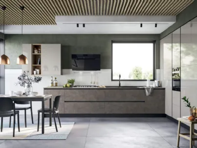 Cucina Moderna Domino Composizione 06 di Prima Cucine