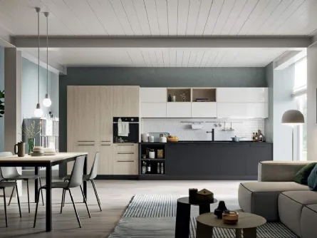 Cucina Moderna Domino Composizione 07 di Prima Cucine