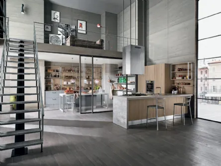 Cucina Moderna Essenza 03 di Colombini Casa Artec