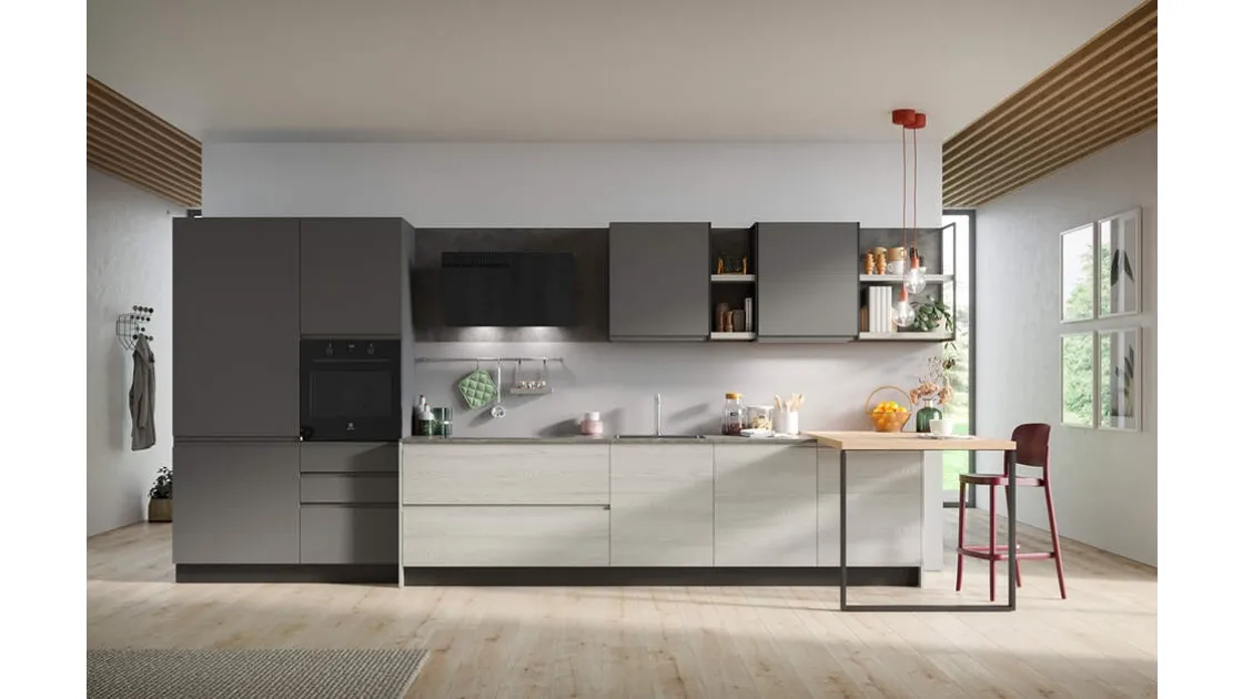 Cucina Moderna Fly Composizione 04 di Prima Cucine