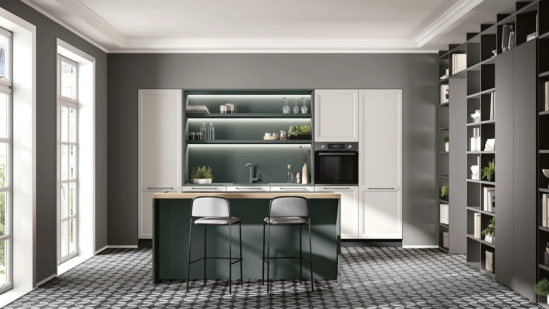 Cucina Moderna con isola Futura 16 di Colombini Kitchen