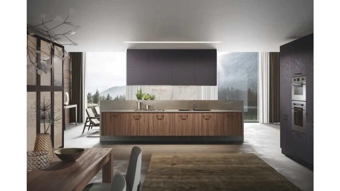 Cucina Moderna Genesi angolare di Home Cucine