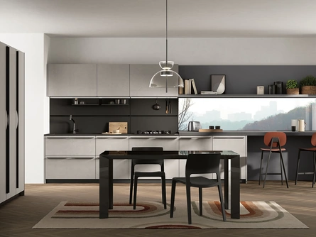 Cucina Moderna ad angolo Lungomare Plus 10 di Colombini Casa Artec