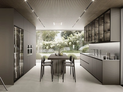 Cucina Moderna con isola Luxea 02 di Colombini Casa Artec