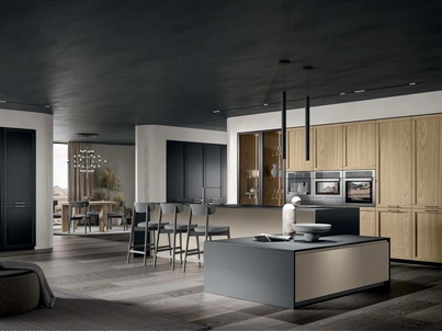 Cucina Moderna Nexa finitura Quercia di Home Cucine