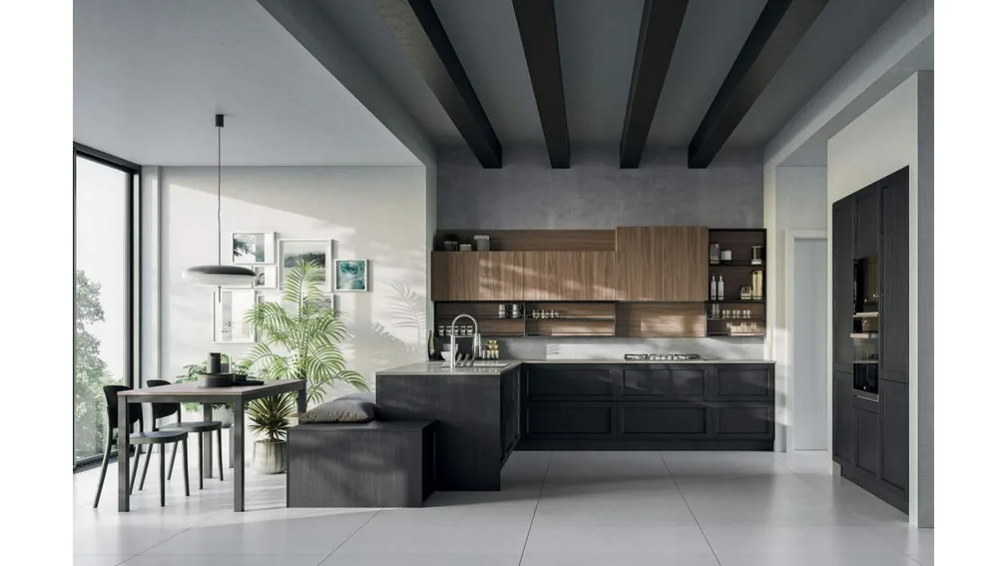 Cucina Moderna Noah Composizione 02 di Prima Cucine