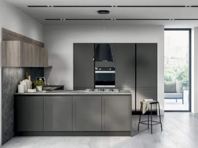 Cucina Moderna Tris Composizione 03 di Prima Cucine