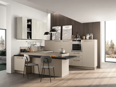 Cucina Moderna Quadra 03 di Colombini Casa Artec