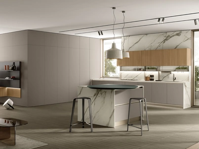 Cucina Moderna con isola Segno 04 di Colombini Kitchen