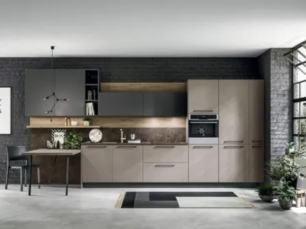 Cucina Moderna Tris Composizione 04 di Prima Cucine