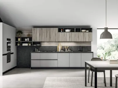 Cucina Moderna Zoe Composizione 01 di Prima Cucine